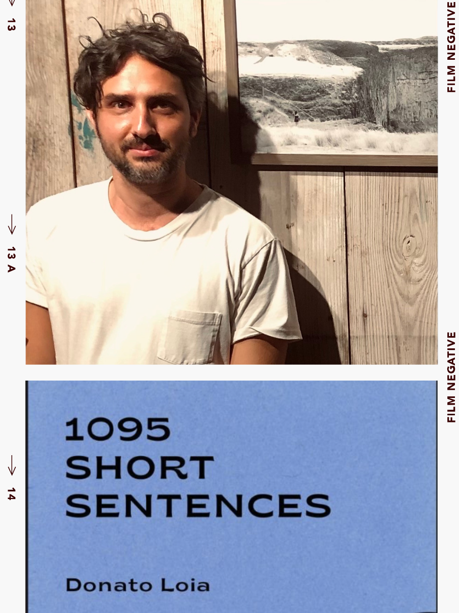 donato loia and cover of his book